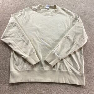 Nike Sweatshirt Mens XL Tall Sportswear Club Fleece Crewneck Outdoor